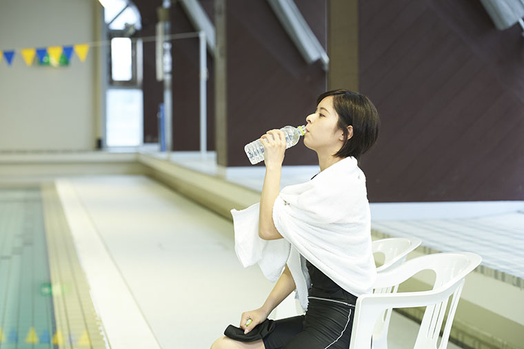 水泳ダイエット_水分補給