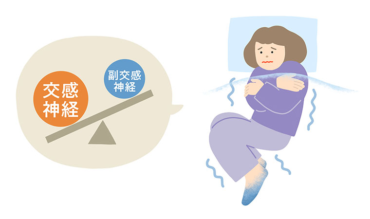 自律神経イラスト