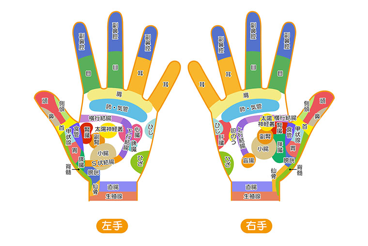 手のツボ