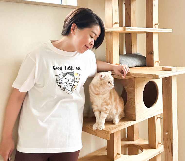 猫とほほえむねこくらさん