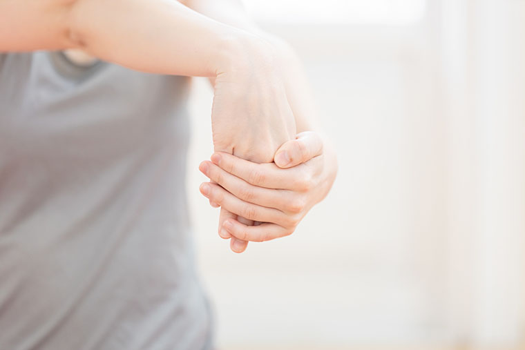 手首マッサージ