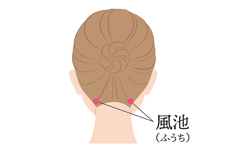 ツボ_風池