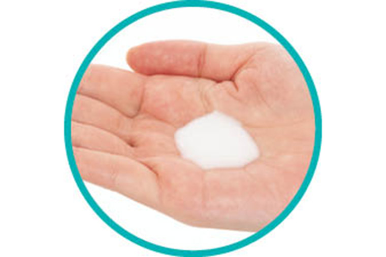 乳液は500円玉大が目安