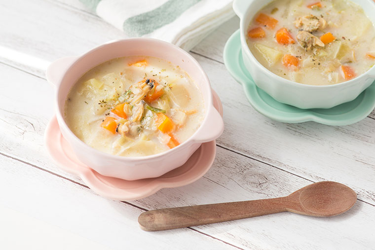 クラムチャウダー